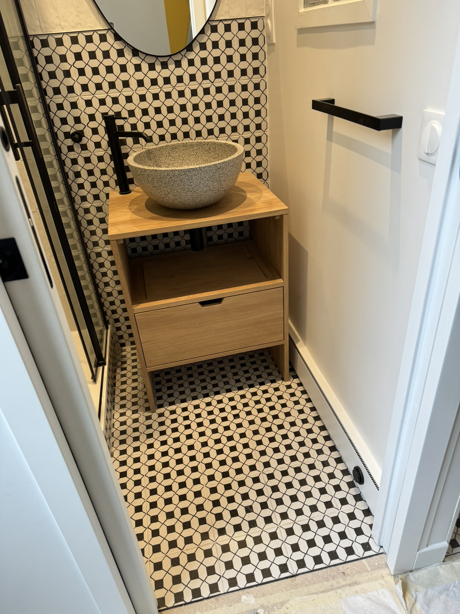 Meuble vasque moderne