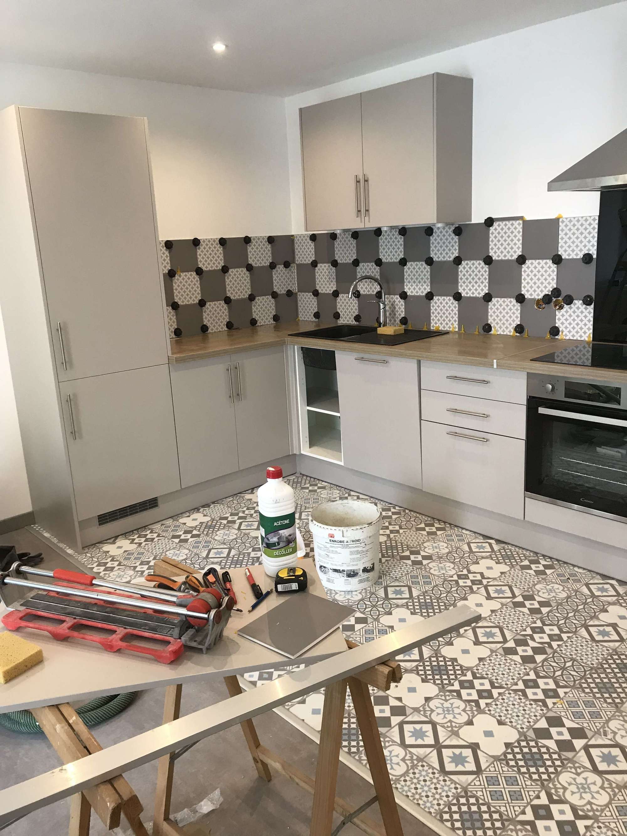 Cuisine moderne rénovée